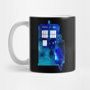 The 13th Doctor with the TARDIS Mug